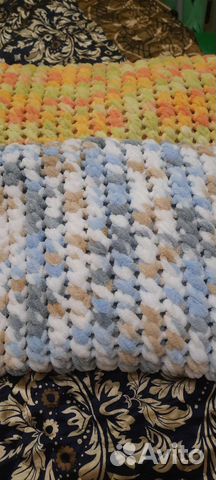 Плед детский плюшевый