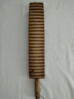 Рубель старинный для стирки и прялка старинная