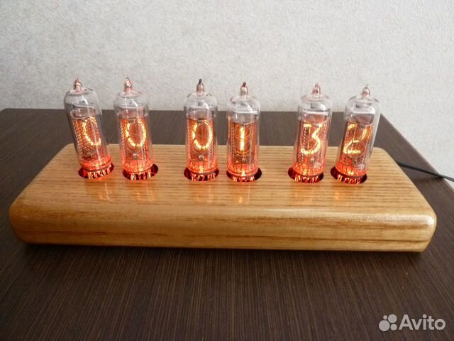 Часы на газоразрядных индикаторах ин-14