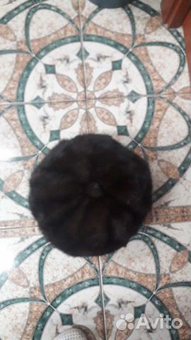 Меховая женская кепка