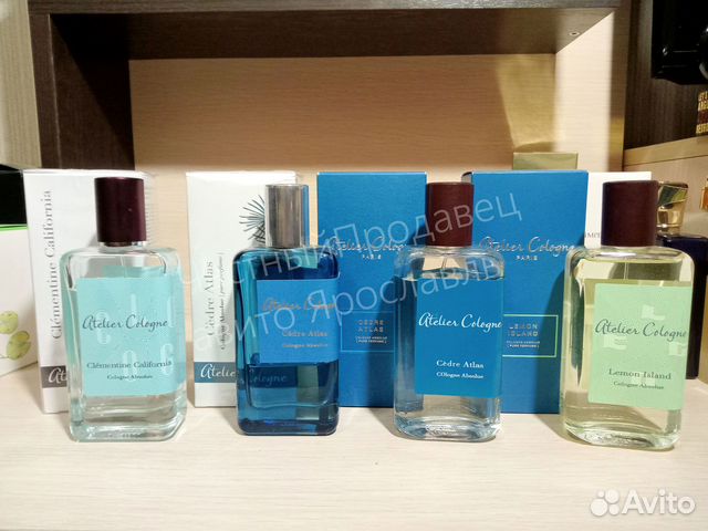 Atelier cologne полные и распив