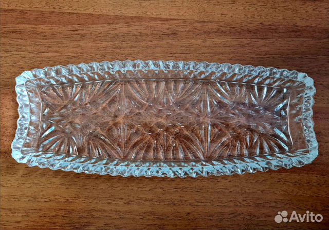 Селедочница стекло СССР / блюдо купить в Химках | Хобби и отдых | Авито