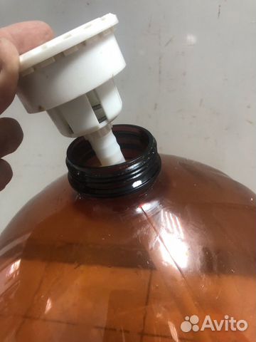 Многоразовые бутылки (кег) 30л, крышка с резьбой