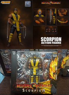 Фигурка Storm Collectibles Scorpion sdcc 2020 Excl