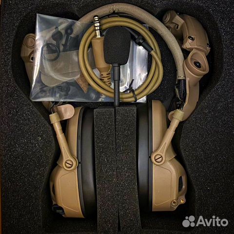 Активные стрелковые наушники fcs fma amp