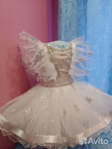 Прокат новогодний костюм Снежинка