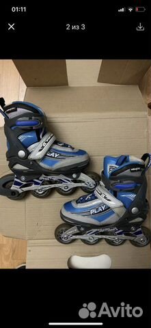 Ролики детские раздвигающиеся р.27-30