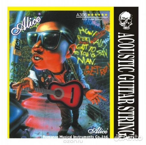 Струны 10-47 Alice A306-XL Bronze