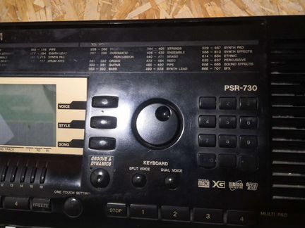 Синтезатор yamaha psr 730