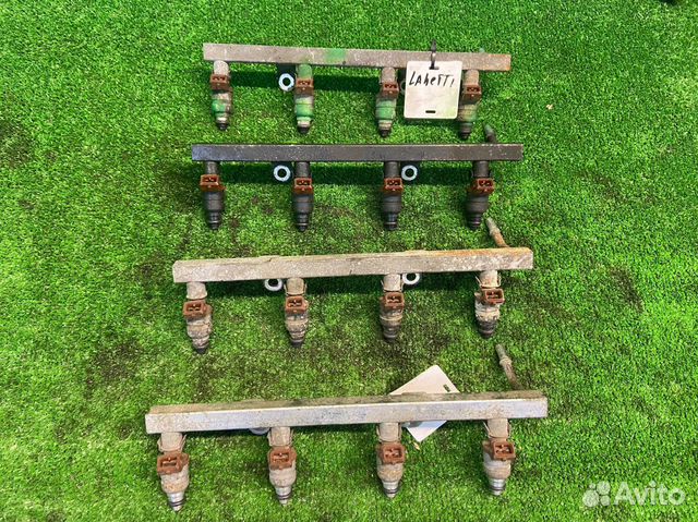 Chevrolet Lacetti / Рейка топливная с форсунками