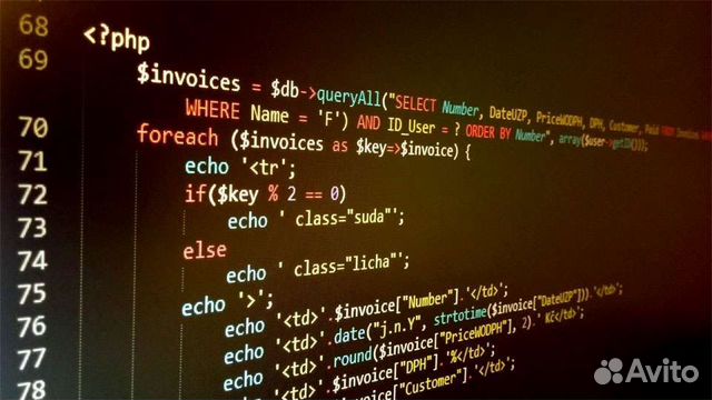 Программист php, javascript, mysql, css, html