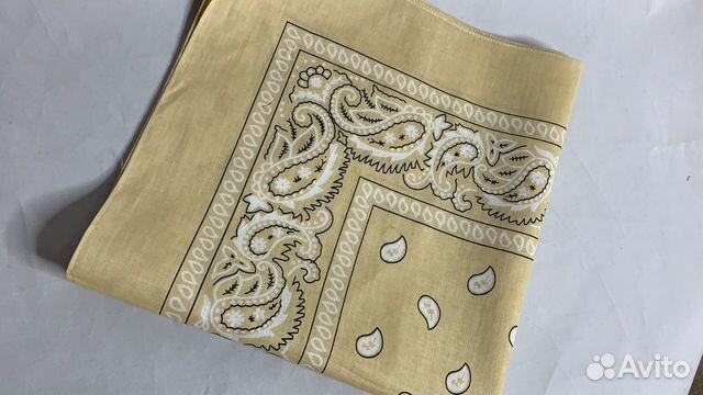 Бандана песочного цвета