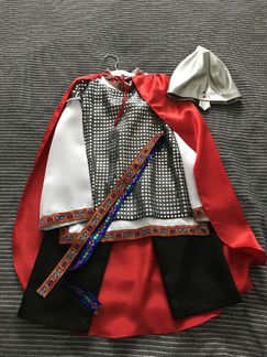 Прокат Костюм богатыря 116-128 русский народный