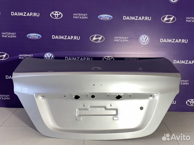 Крышка багажника Hyundai Solaris Серебристый