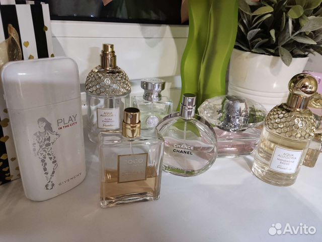 Chanel chance tendre, Guerlain, givenchy