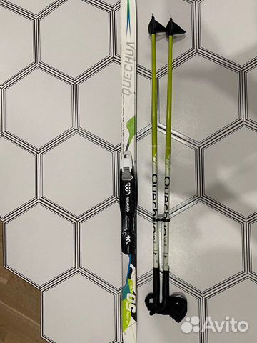 Лыжи беговые Quechua 130 с палками