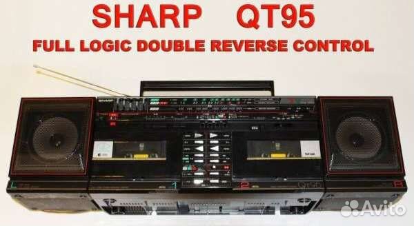Кассетная магнитола Sharp QT95