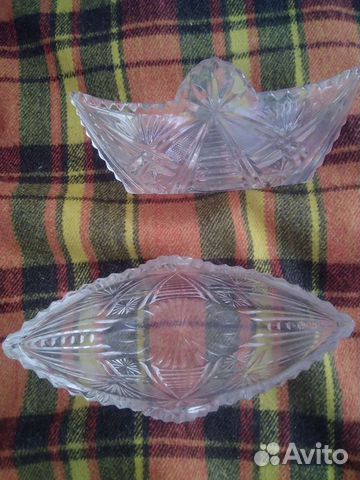 Хрустальная ваза.стопки блюдо