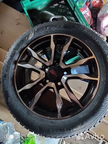 Колесо (диск+зимняя покрышка)