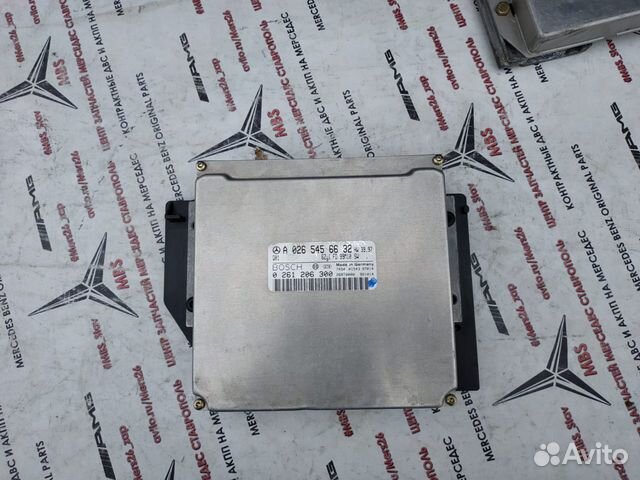 Блок управления двигателя w210 M112 мерседес