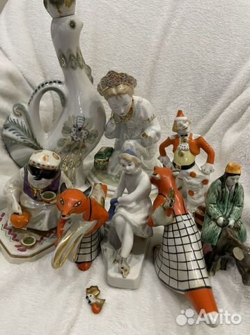 Фарфоровые статуэтки СССР