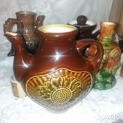 Большой кувшин керамика СССР