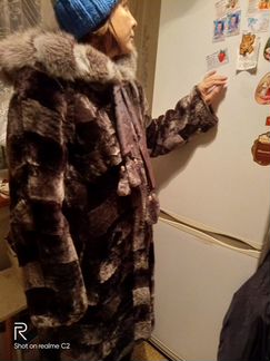 Шуба из мутона