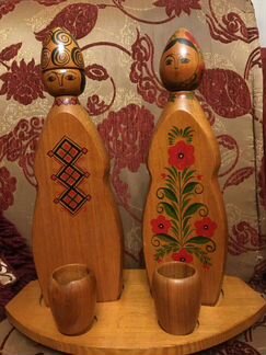Деревянные графины. СССР