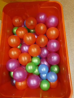 Коробка с шариками 0+