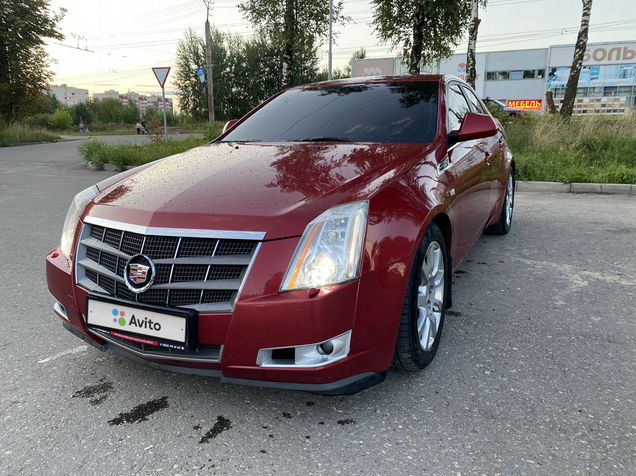 Cadillac CTS 2008 Red