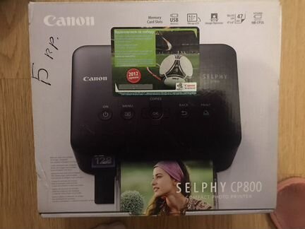 Компактный фотопринтер Canon Selphy CP800