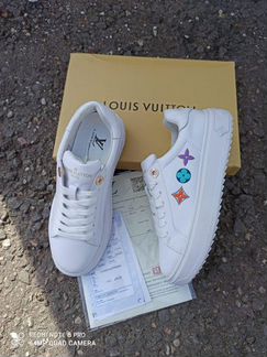 Кеды Louis Vuitton Time Out белые
