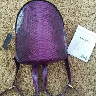 Рюкзак из кожи питона