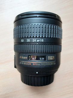 Объектив Nikkor 18-70mm f/3.5-4.5G IF-ED AF-S DX