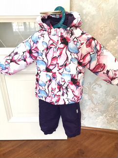 Зимний костюм для девочки 86-92
