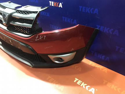 Бампер передний от рено Сандеро 2 (2013-2018 ) Д