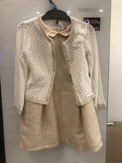 Нарядное платье с кофточкой