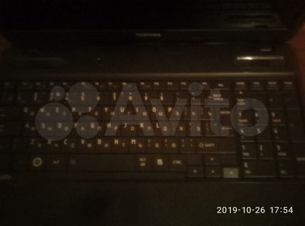 Ноутбук toshiba c660-1wt на запчасти