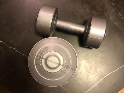 Гантели виниловые