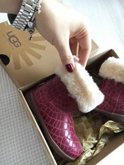 Ugg ботиночки на выход новые теплейшие