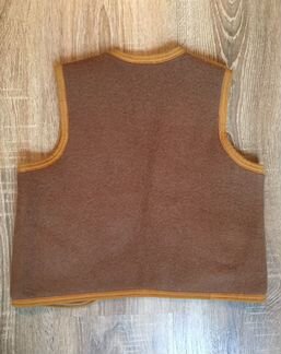 Жилет из верблюжей шерсти, монгольский