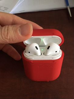 Беспроводные наушники apple airpods оригинал бу