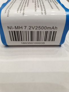 Аккумулятор 7.2v 2500 mah Ni-MH 6 HRM 15/49