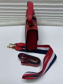 Новая женская сумка Gucci Sylvie красная