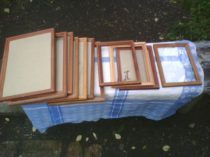 Продаю рамки для фото деревянные