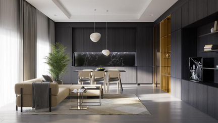 2-к апартаменты, 50.9 м², 13/19 эт.
