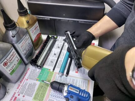 Заправка картриджей (Стационарно)