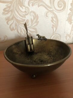 Пепельница бронза охотничья