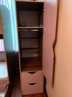 Двухъярусная кровать для девочек