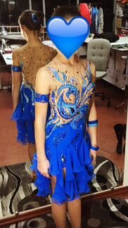 Платье для бальных танцев Латина